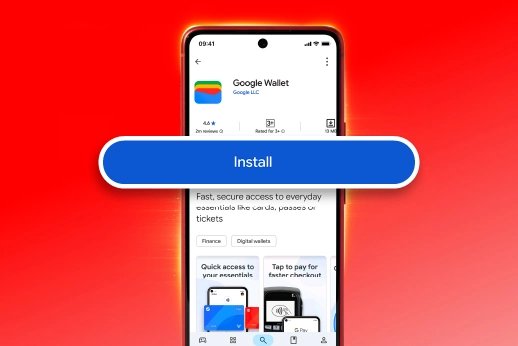 First-time user setup through the Merchantrade Money app